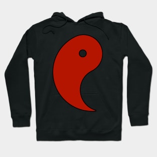 Magatama Dark Red Hoodie